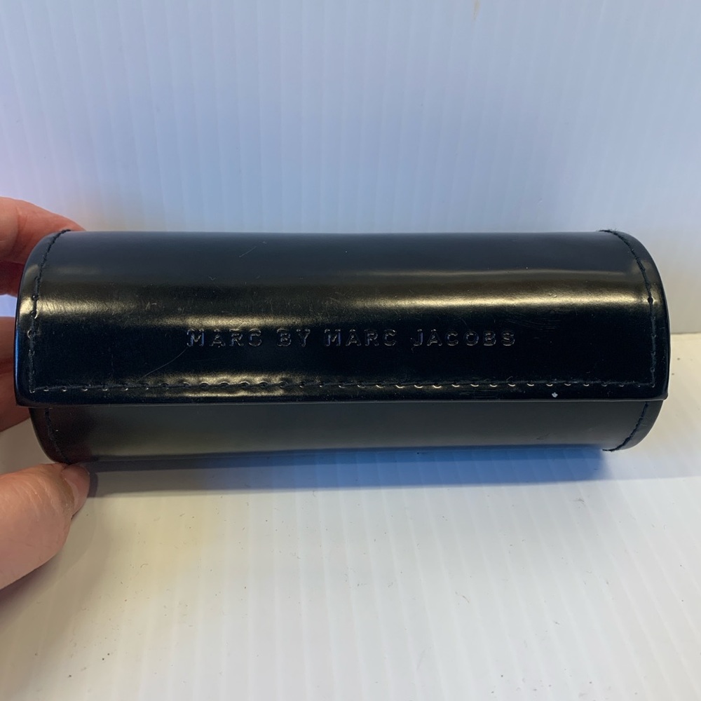 Marc by Marc Jacobs Glossy Black Eyewear Case